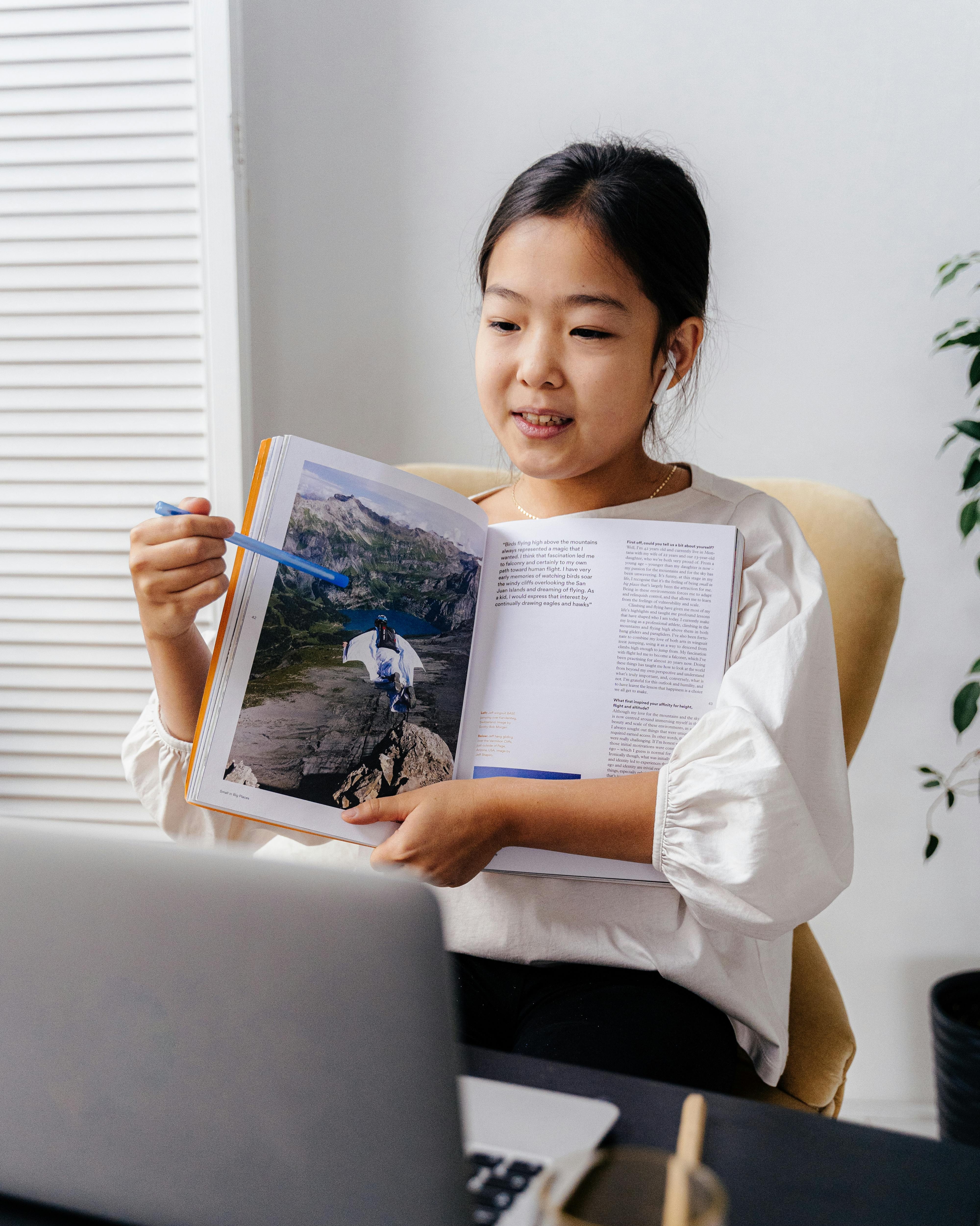 Person working on laptop